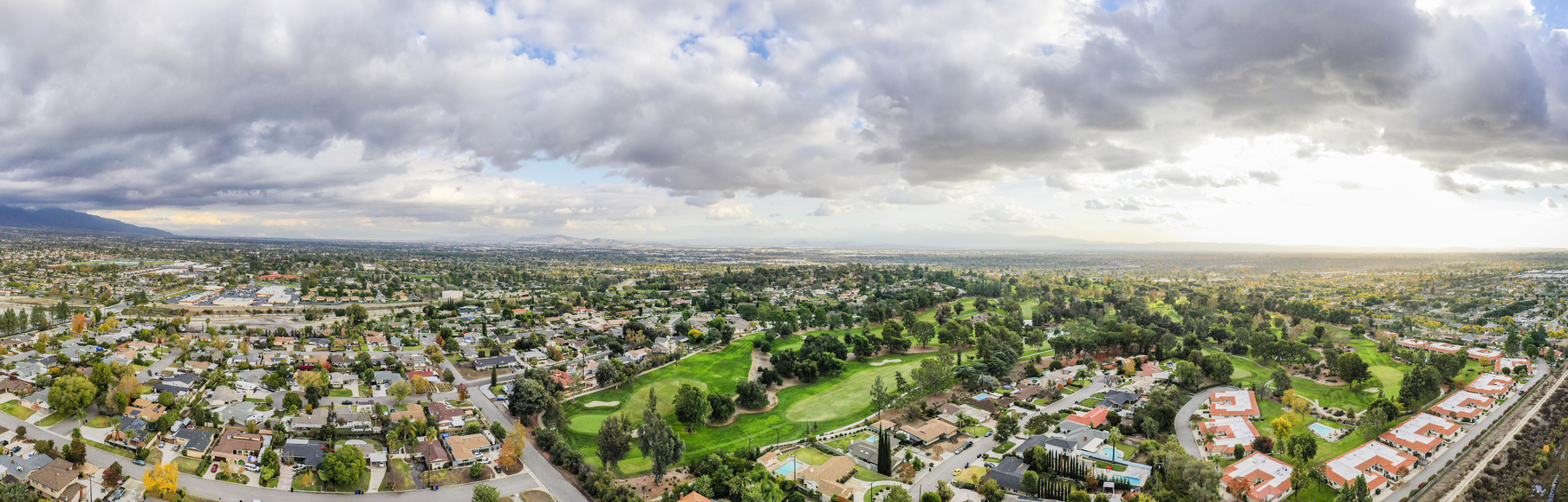 Panoramic Image of Rancho Cucamonga, CA